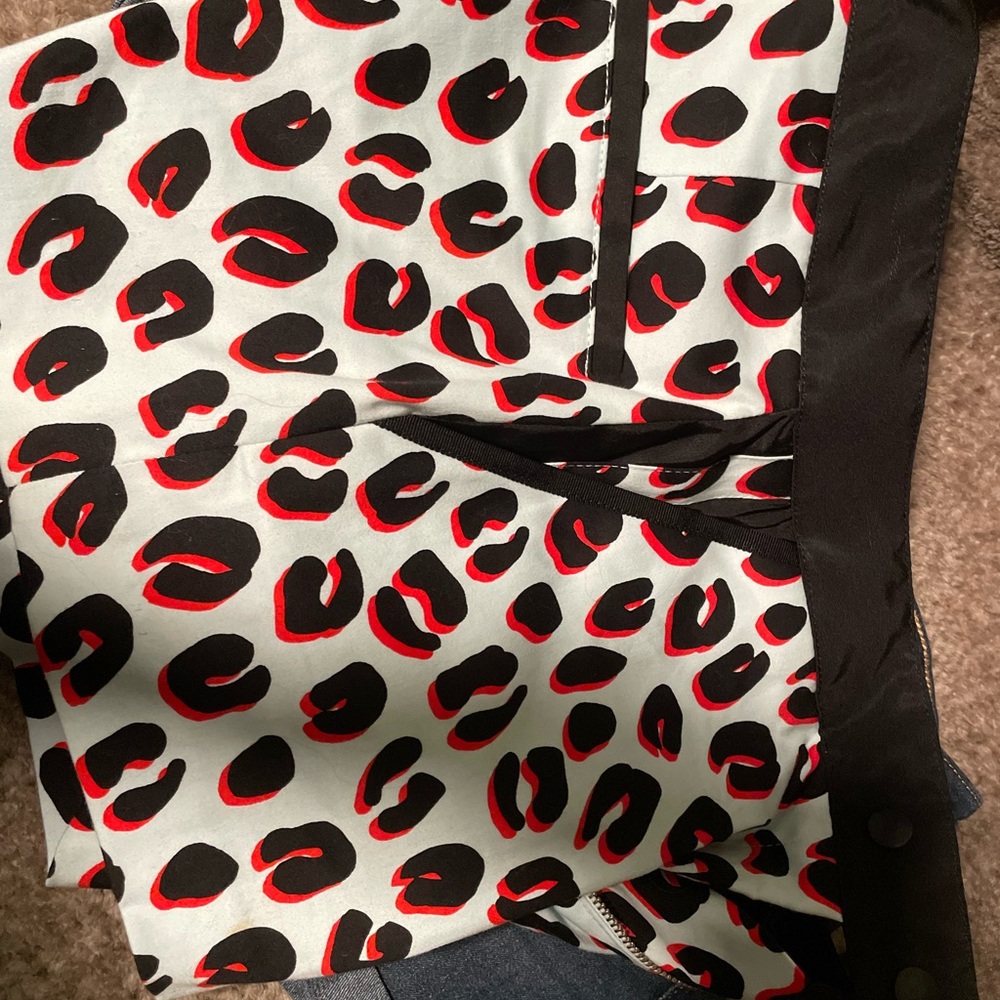 Source Unknown Black and Red Leopard Print Women'… - image 4